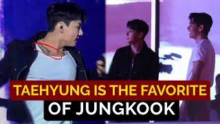  JUNGKOOK ADMITS that Taehyung is his FAVORITE  | Jungkook has Taehyung on his chest 