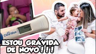 ESTOU GRÁVIDA DE NOVO!!!!  A família vai aumentar!!! 