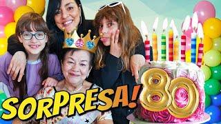 PREPARATIVI + FESTA DI COMPLEANNO A SORPRESA DI NONNA ROSY 80 ANNI *emozionante* Sofi moni e LU