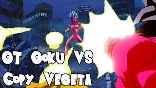 You're Not Vegeta! GT Goku vs Copy Vegeta!