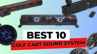 Best Sound System For Golf Cart | Top 10 Speakers 2024