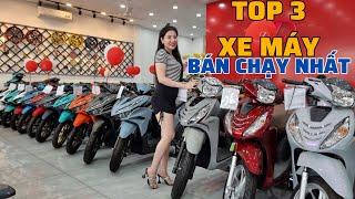 Top 3 Dòng xe máy được MUA NHIỀU NHẤT I Thùy Dung Motor