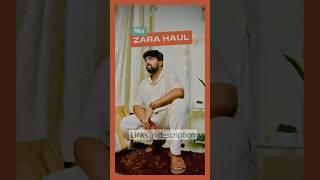 mini ZARA Haul | Zara Men #trendalert #trending #shorts #ashortaday #viral #zara #zarahaul