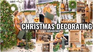 *CHRISTMAS* HOME DECORATING & ORGANIZATION IDEAS!! 2024 CHRISTMAS DECORATE | ORGANIZING & CLEANING