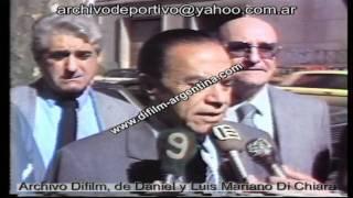 Vicente Saadi se reune con la CGT - DiFilm (1985)