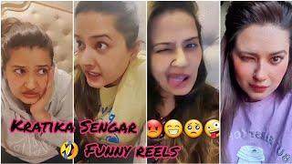 Kratika Sengar funny comedy Reels || Gone Viral || Must watch || P_ Pradhan