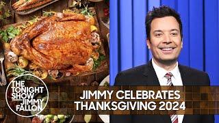 Jimmy’s 2024 Thanksgiving Monologue | The Tonight Show Starring Jimmy Fallon