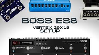 BOSS ES-8 SETUP