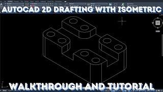 Complete AutoCAD Video with Isometric #autocad #inventor #solidworks #autodesk #cad