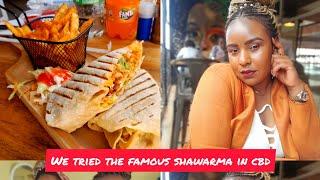 The Best Shawarma  in Nairobi CBD ||an affordable date spot  #restaurants#shawarma