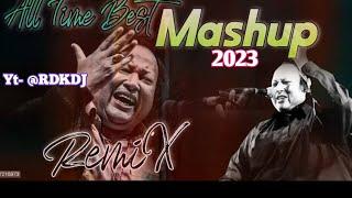 Nusrat Fateh Ali Khan  l Mashup remix l Tape remix l 2023 l Bass boosted l NFAK remix l