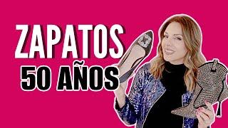 ZAPATOS PARA MUJERES MAYORES DE 50 AÑOS