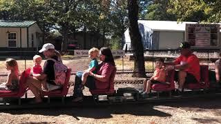 Riding the trains with the Grandson