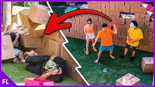 QUEM DESTRUIU PRIMEIRO?! BATALHA DE FORTES DO MINECRAFT VIDA REAL!!