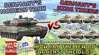 LEOPARD 2A6 VS TIGER II - How Well Can New Do Against The Old? - WAR THUNDER