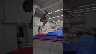 #gymnastick #flip #trampolinegymnastics #gymnastice #gymnasters #tricking #gymnastly #backflip #2025