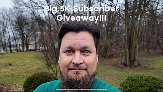 5K Subscriber Giveaway! Enter Here!