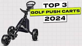 Top 3 BEST Golf Push Cart with Seat