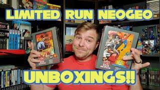 Limited Run Games Neo Geo Collectors Editions #3 and #4 Unboxing!