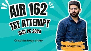 How I Achieved AIR 162 in NEET PG 2024