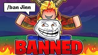 Uzoth BANNED Me In Blox Fruits..