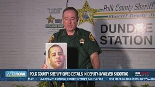 Polk County Sheriff Grady Judd gives details in deputy-involved shooting