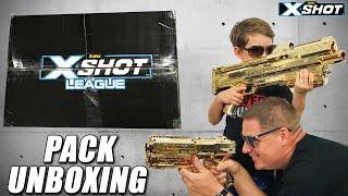 X Shot Chaos | League Meteor & Orbit + Gold Edition Guns Unboxing