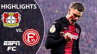 Bayer Leverkusen vs. Fortuna Dusseldorf | German Cup Highlights | ESPN FC