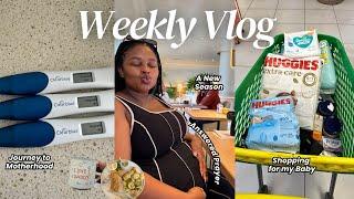 Weekly Vlog | A New Season, Journey to Motherhood, Bestie's in Town, Dates & Shopping for my Baby