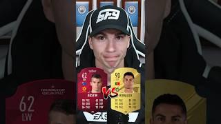 Is my 62 rated FIFA card better than Cristiano Ronaldo? 