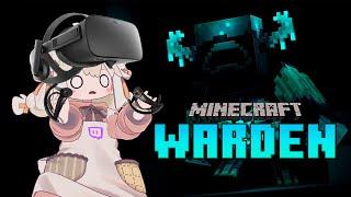 Me enfrento al Warden con VR Full Body | Minecraft VR