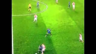 Joao Moutinho amazing skill vs Arsenal