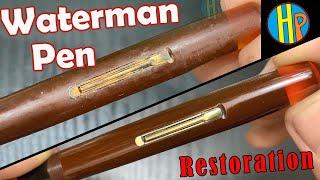 Restoring an 80 Year Old Fountain Pen - Waterman Hundred Year Pen
