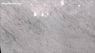 Carrara White Marble Slab