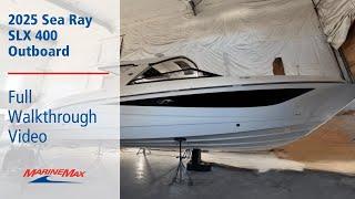 2025 Sea Ray SLX 400 Outboard Boat For Sale at MarineMax Huntington, NY