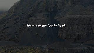 Sam Tompkins - Thank God You Talked To Me (Lyric Video)