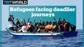 Refugee death rate soars in Mediterranean