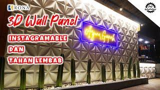 How to Install 3D PVC wall panels Easy, Cheap and Luxurious Damp Wall Solutions