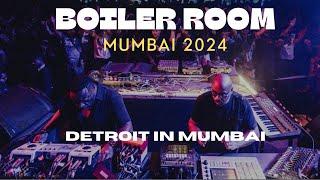 DETROIT MUSIC IN INDIA - @boilerroom | @OctaveOne | MUMBAI 2024 #boilerroom #techno