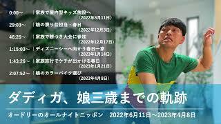 ダディガ、娘三歳までの軌跡【オードリーのオールナイトニッポン 春日トーク】2022年6月11日〜2023年4月8日