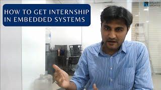 How to Get Internship or Entry Level Job in Embedded Systems