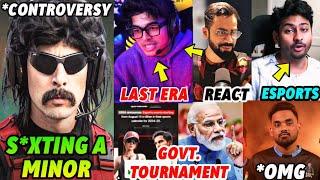 DrDisrespect Caught S*xting a Minor, Govt. Esports Tournament, BGMI Dying Slowly, IqooSoul, Scout