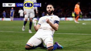 Chelsea vs Real Madrid 4-5 | Cinematic Highlights | UCL Quarter final 2021/22