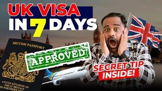 UK Visit Visa Application in 7 Days l UK Tourist Visa Guide l UK Visa Required Documents List