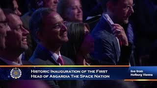 The Official Live Stream of the Inauguration of Asgardia’s First Head of Nation from Hofburg Vienna