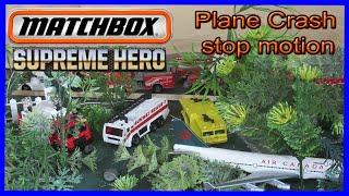 Matchbox Supreme Hero | Plane Crash Landing | Stop Motion | EP03