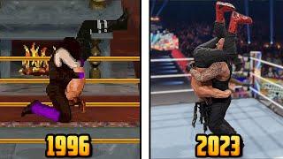 THE UNDERTAKER Evolution in WWE Games! (1996 - 2023)