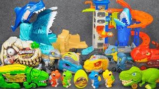 123 Minutes Satisfying with Unboxing Mattel Prehistoric Dinosaur Park Collection ASMR | Review Toys