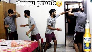 daaru prank gone wrong    | ginni pandey pranks