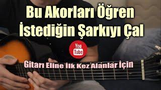 12 Dakikada Gitardaki Temel Akorlar  (Gitara Yeni Başlayanlar İçin & Detaylı Anlatım)